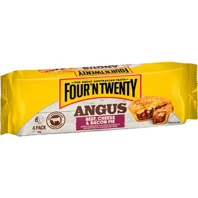 four'n twenty frozen pie angus beef cheese & bacon