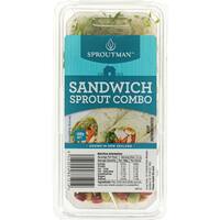 sproutman fresh vegetable sprouts sandwich