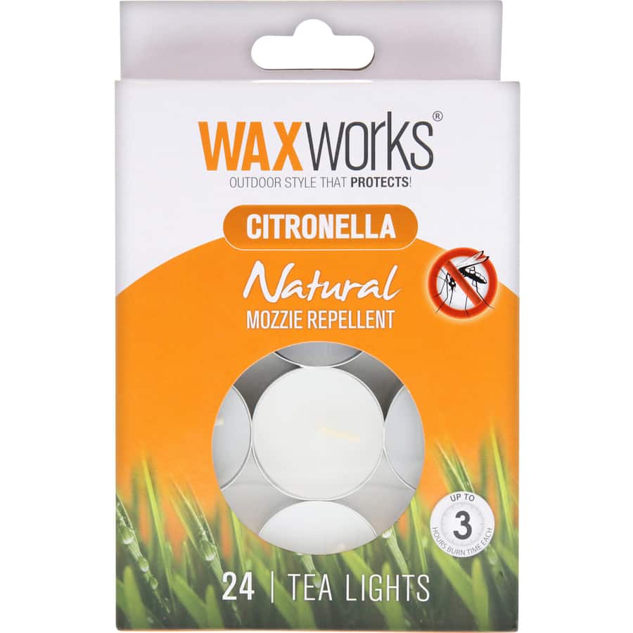 Waxworks Tea Lights Citronella