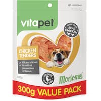 vitapet morsomes dog treats chicken tenders