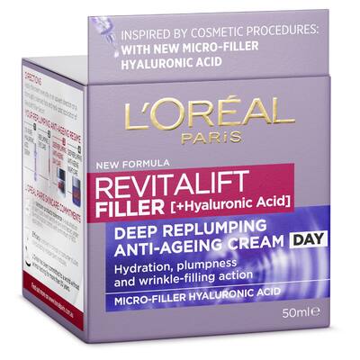 loreal paris revitalift day anti ageing cream filler