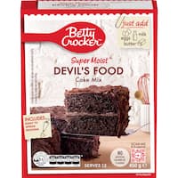 Betty Crocker Cake Mix Devils Food