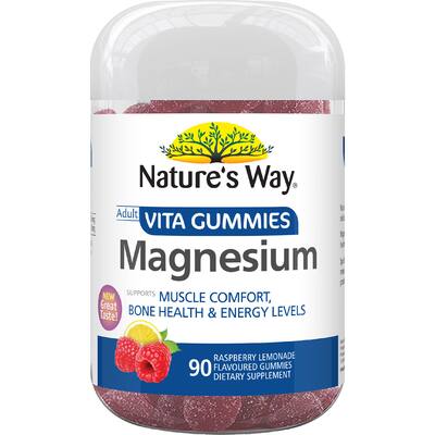 natures way vita gummies magnesium