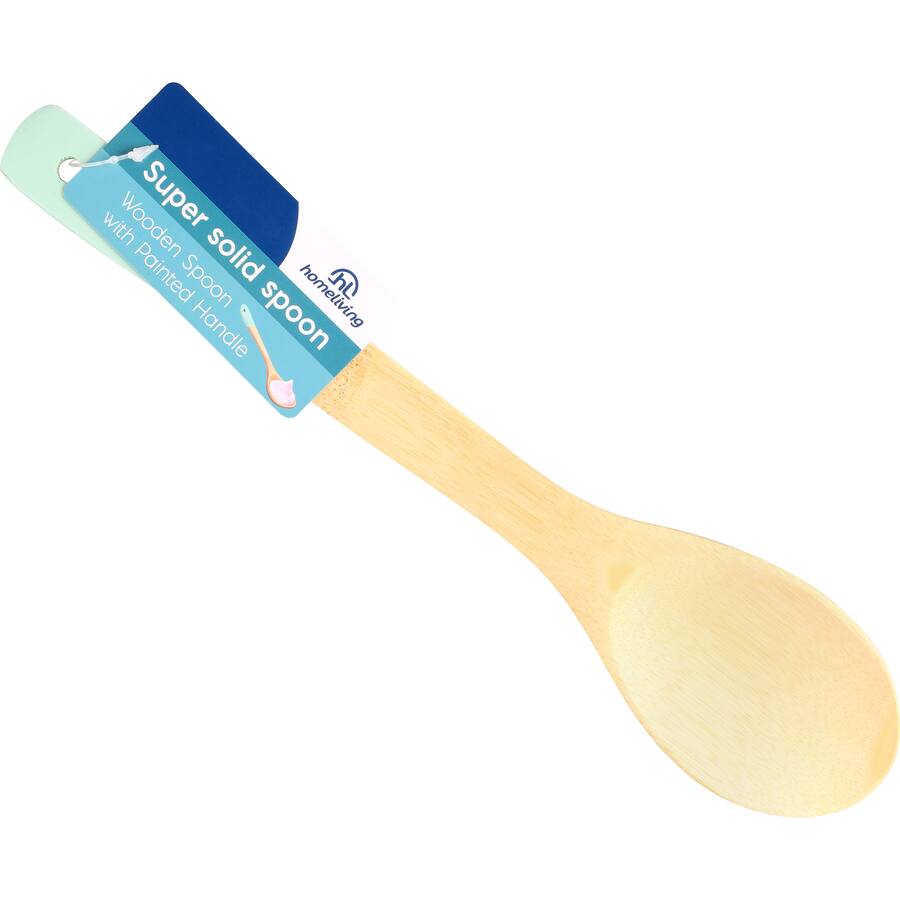 Homeliving Wooden Spoon With Painted Handle