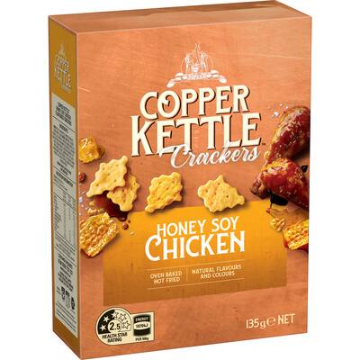 copper kettle crackers honey soy chicken