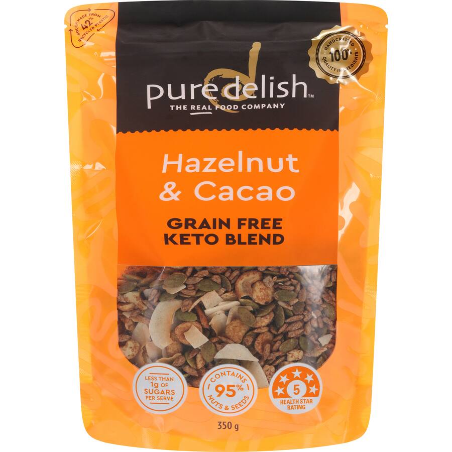 Pure Delish Cereal Hazelnut & Cacao