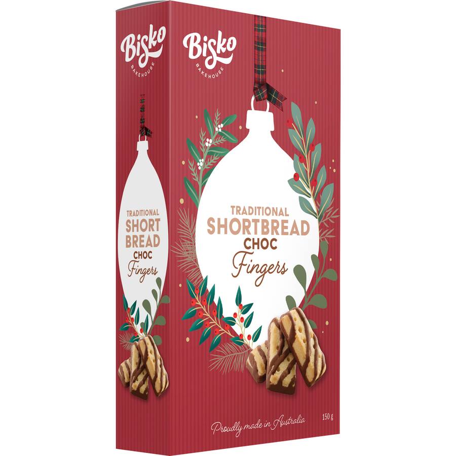 Bisko Shortbread Fingers Chocolate
