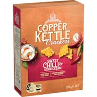 Copper Kettle Crackers Sweet Chilli & Sour Cream
