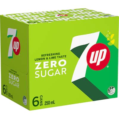 7up soft drinks zero sugar