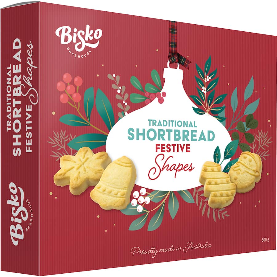Bisko Butter Shortbread Festive Shapes