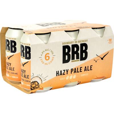 brb craft beer hazy pale ale