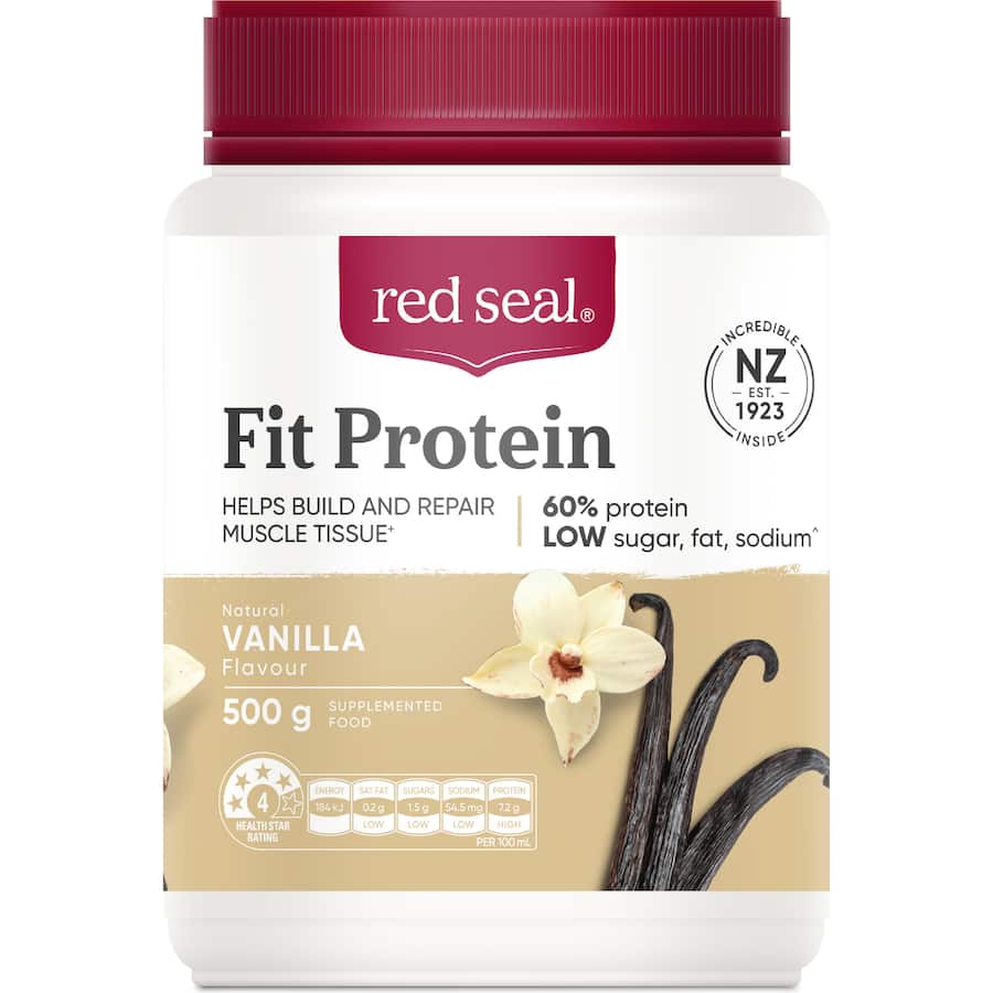 Red Seal Fit Protein Powder Vanilla