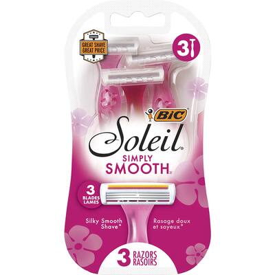 bic simply soleil disposable razor women