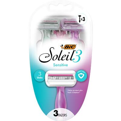 bic soleil sensitive disposable razor 