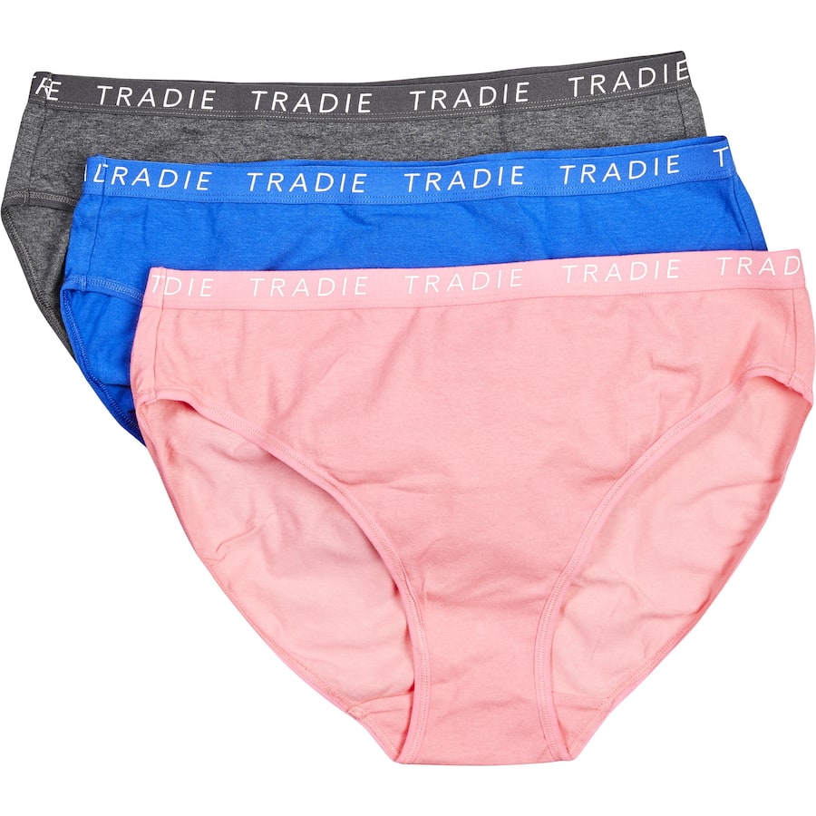 Tradie Underwear Ladies Hi-Cut Size 14