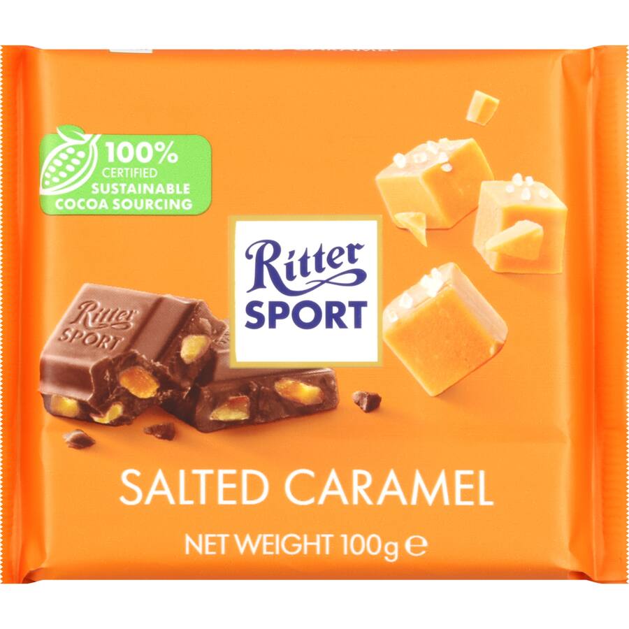 Ritter Sport Chocolate Salted Caramel