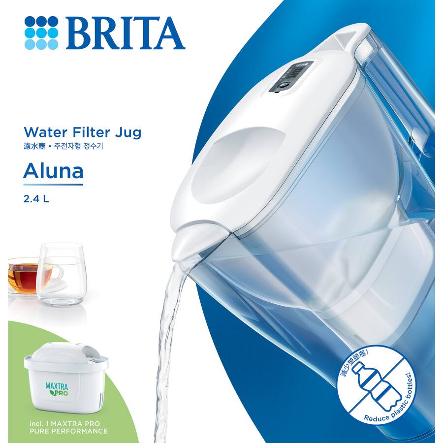 Brita Aluna Water Filter Jug White