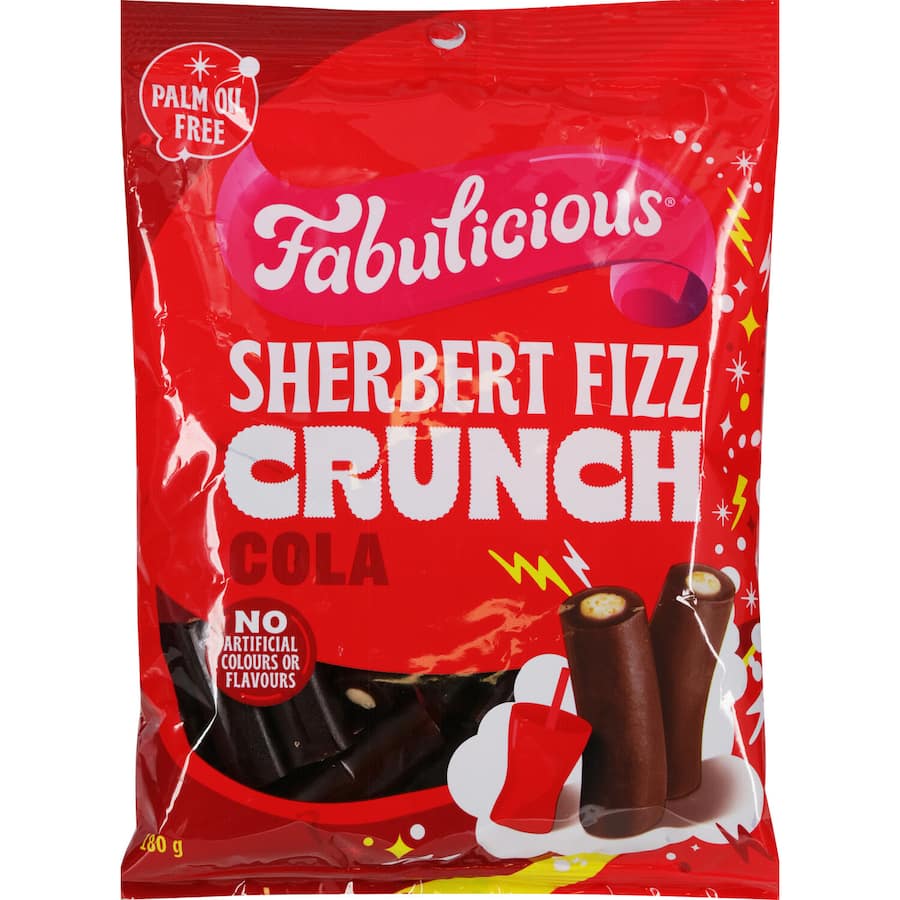 Fabulicious Sweets Cola Sherbert Fizz Crunch