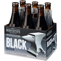 Monteith's Black Beer Bottles (6x330ml)