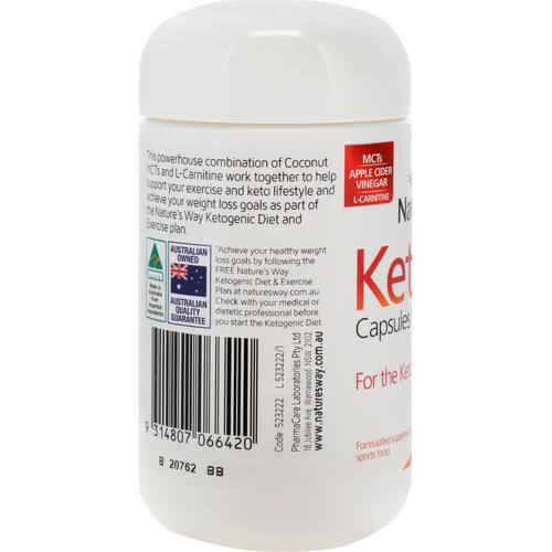 Buy Natures Way Keto Diet Dietary Supplement Boost With Mcts online at  Woolworths NZ