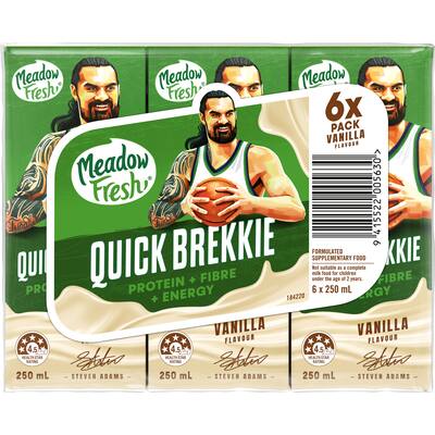 meadowfresh quick brekkie breakfast drink vanilla milk