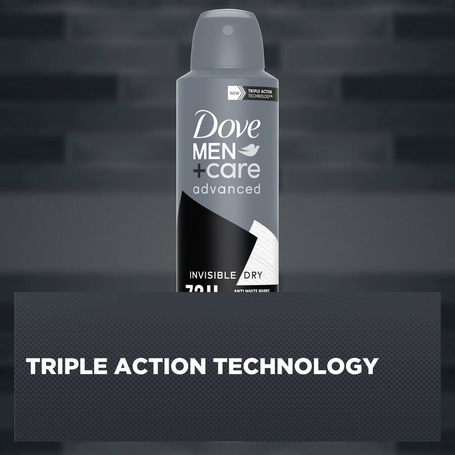 Men's Care Dove Invisible Spray Dove MEN+CARE INVISIBLE DRY