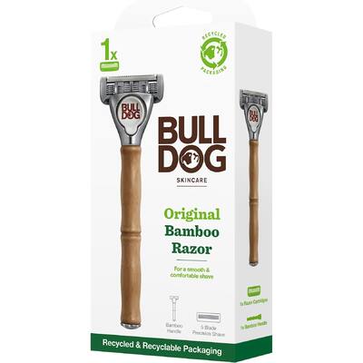 bulldog razor handle kit original bamboo