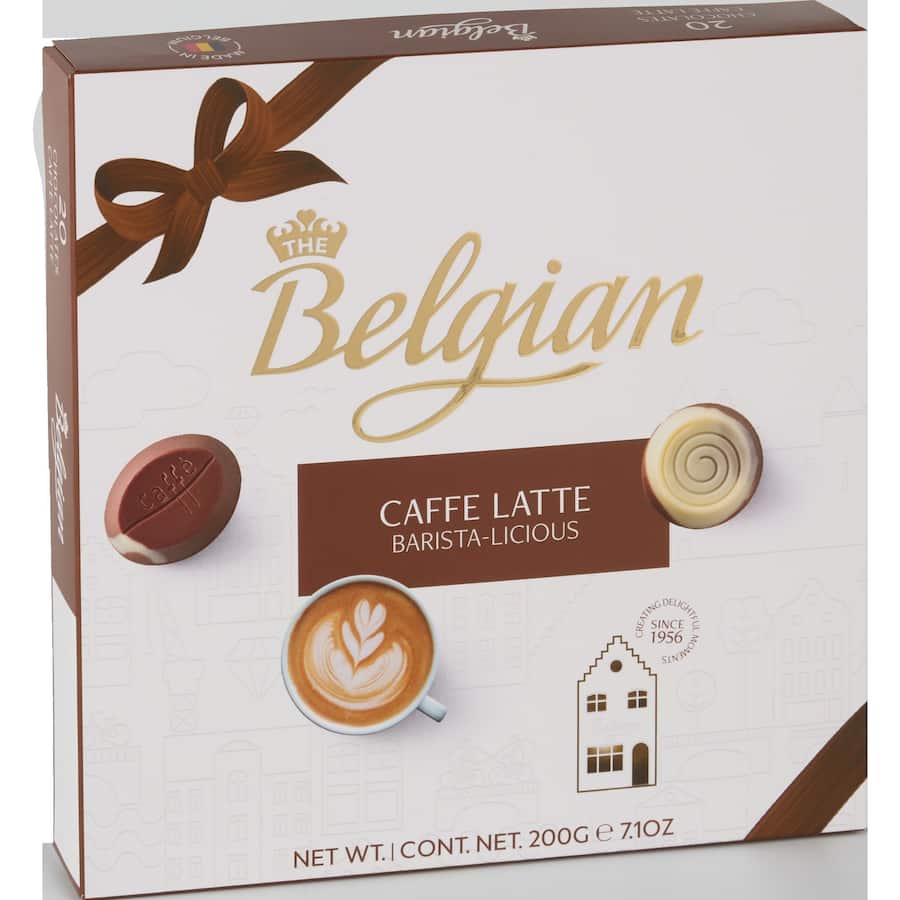 Belgian Chocolates Caffe Latte