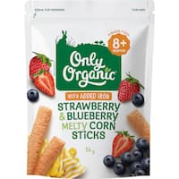 Strawberry Blueberry Melty Corn Sticks