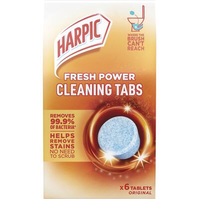 harpic toilet cleaner fresh power cleaning tabs