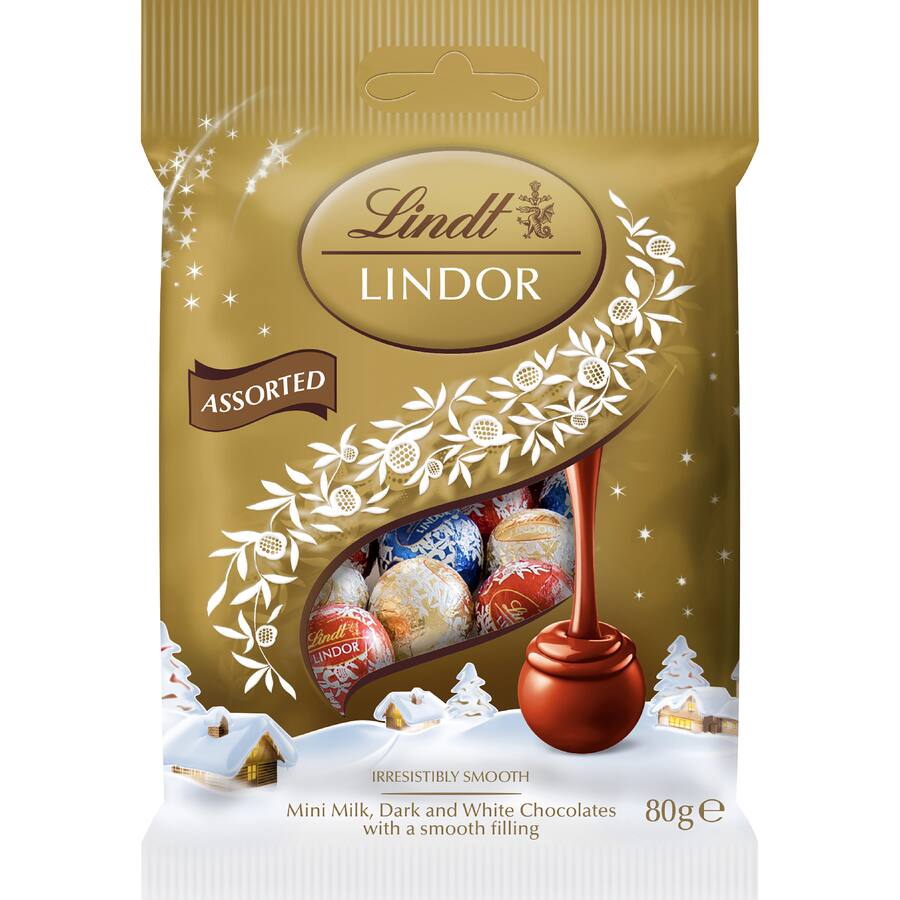 Lindor Chocolate Snack Mini Baubles Assorted