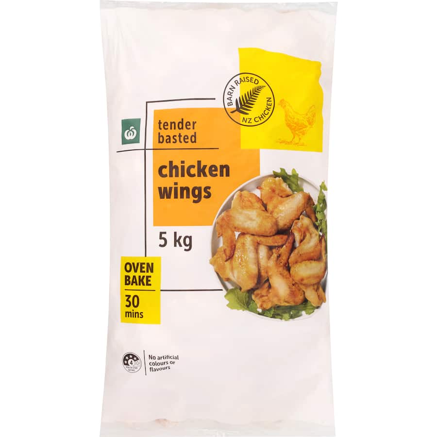 Woolworths Chicken Wings Tender Basted