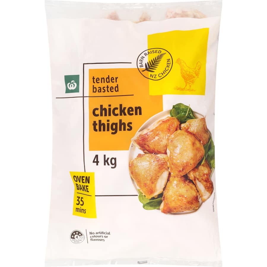 Woolworths Chicken Thighs Tender Basted