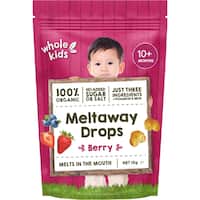 whole kids organic baby snacks meltaway drops berry