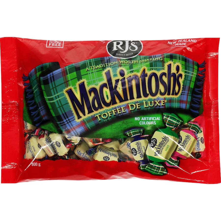 Rj's Mackintosh's Sweets Toffee De Luxe