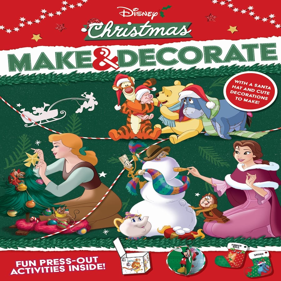 Disney Christmas Activity Book Make & Decorate