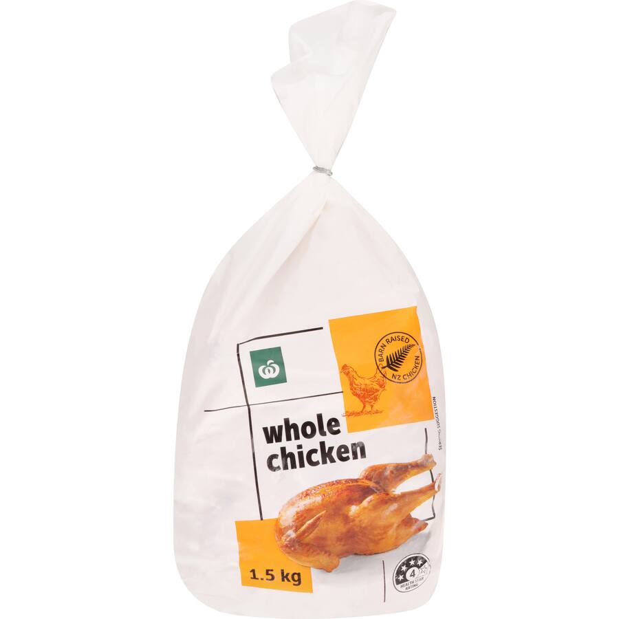 Woolworths Chicken Whole Frozen