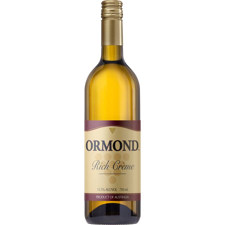 Ormond White Blend Fortified Rich Cream