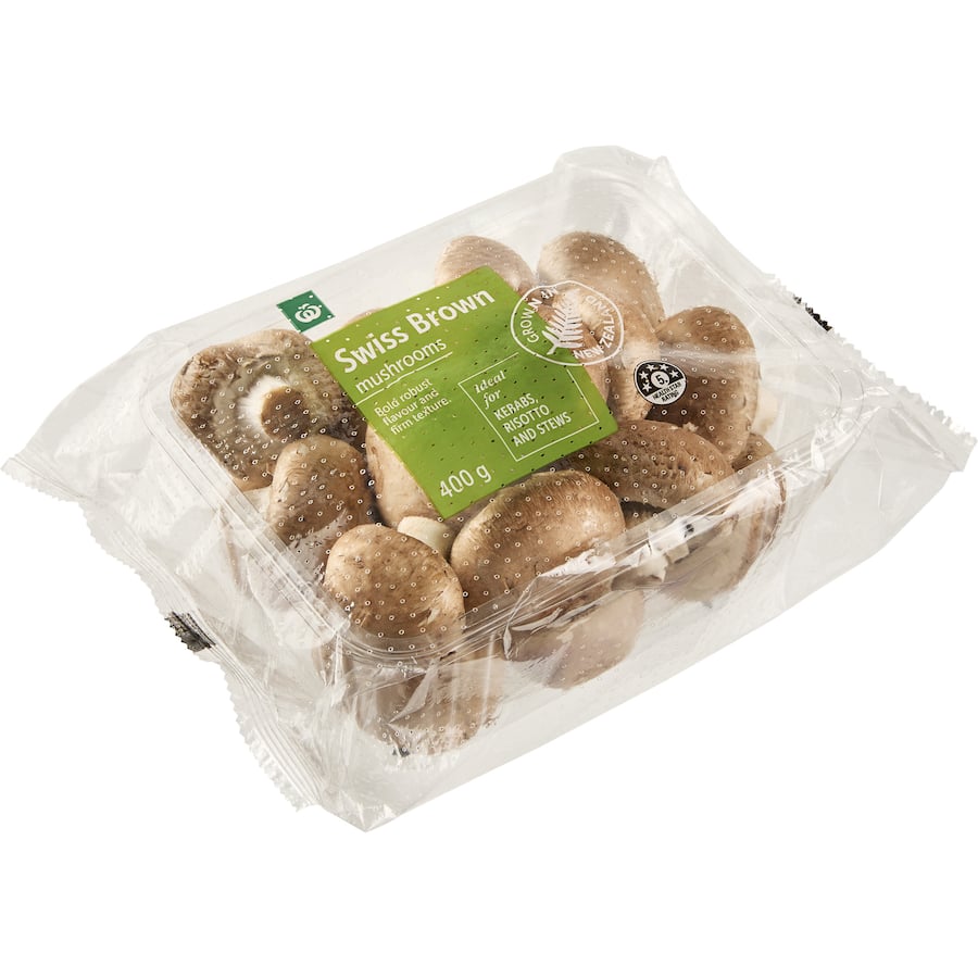 Woolworths Mushrooms Swiss Brown