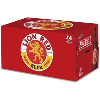 lion red beer lager