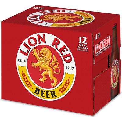 lion red beer lager
