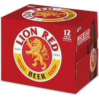 Lion Red Beer Bottles