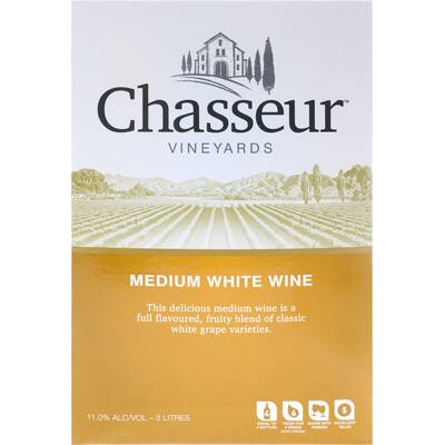 chasseur white blend medium