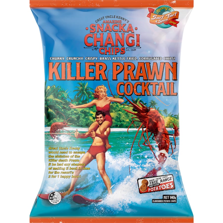 Snackachangi Chips Killer Prawn