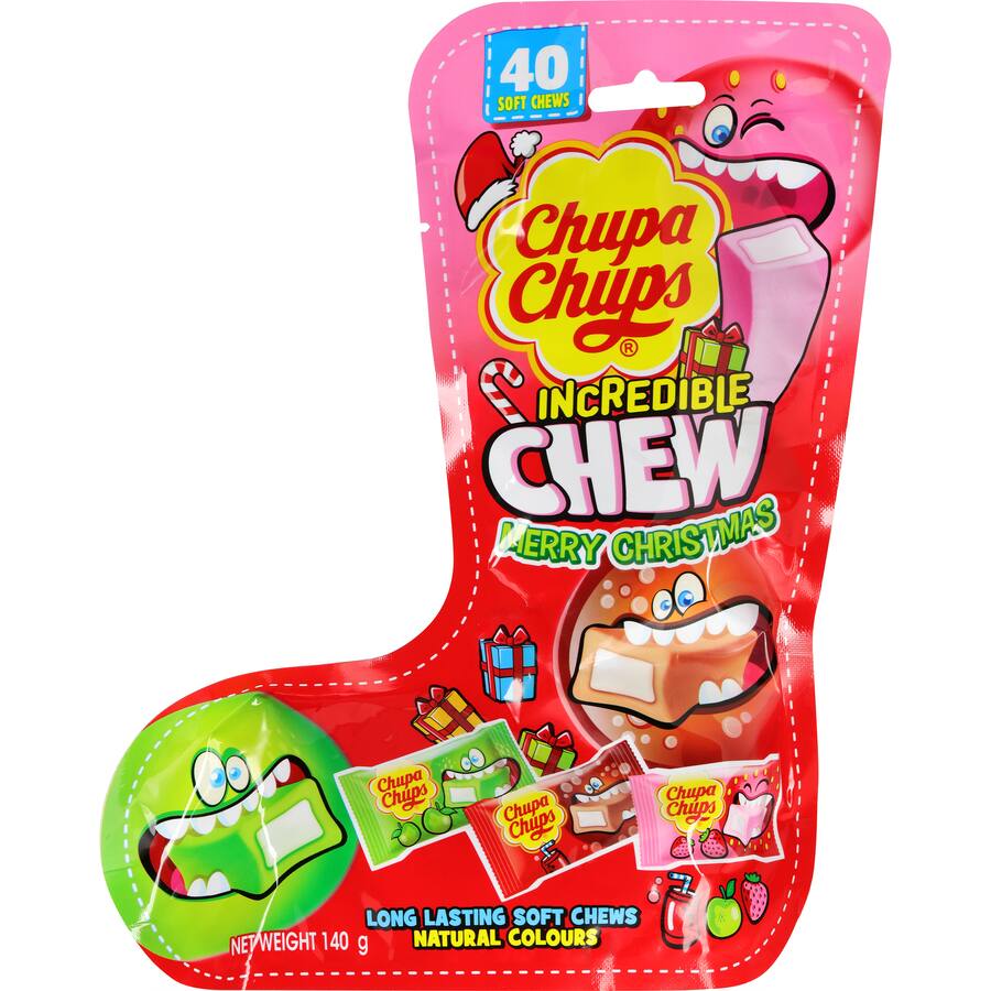 Chupa Chups Christmas Stocking Incredible Chews