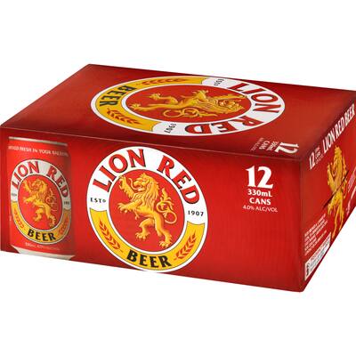 lion red beer 