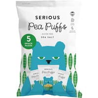 Serious Puffs Pea Snacks Sea Salt