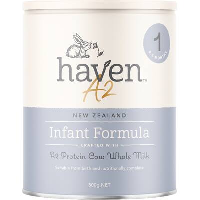 haven a2 stage 1 infant formula from birth to 6 months