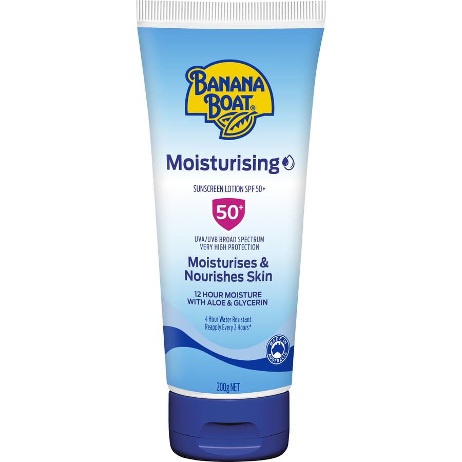 Banana Boat Sunscreen Moisturising Lotion Spf 50+