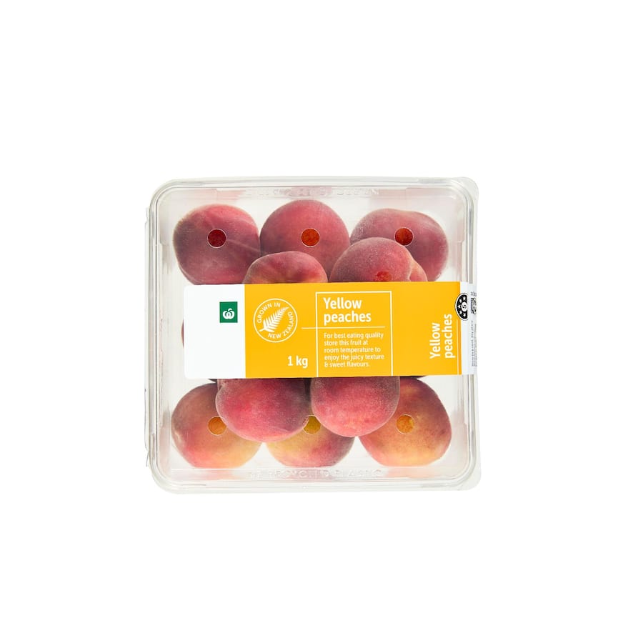 Woolworths Fresh Fruit Peaches Yellow